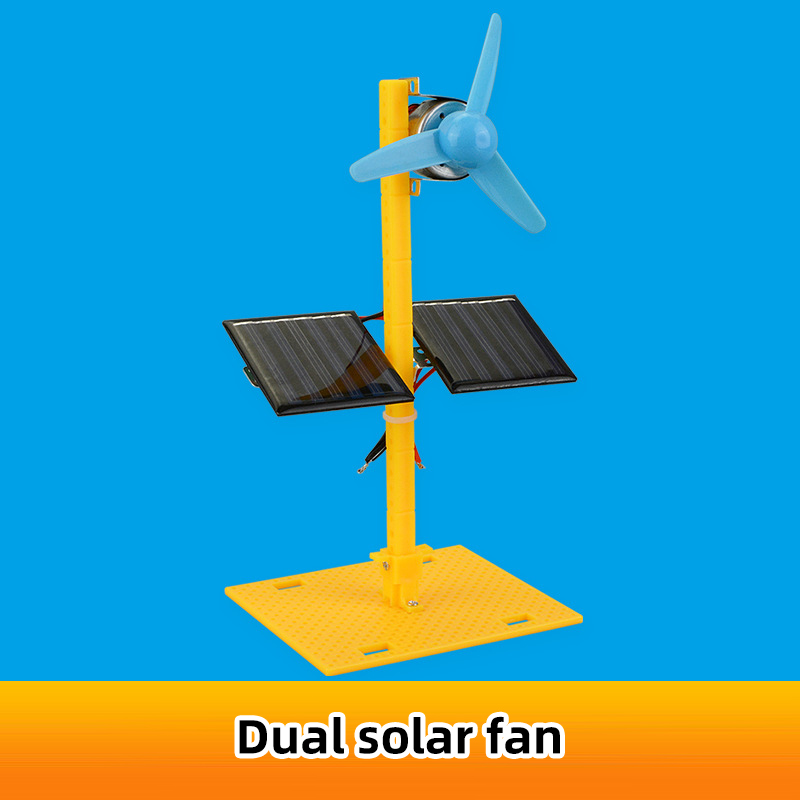 Science Nature - DIY modelo de ventilador eléctrico Solar