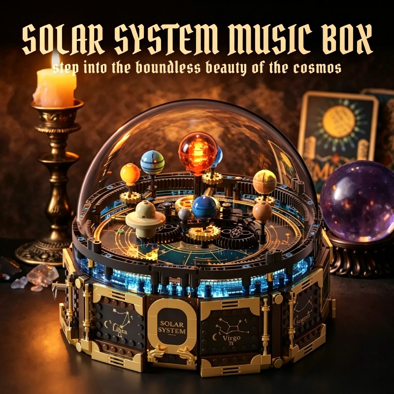 Solar System Orrery - Set de Bloques de Construcción de