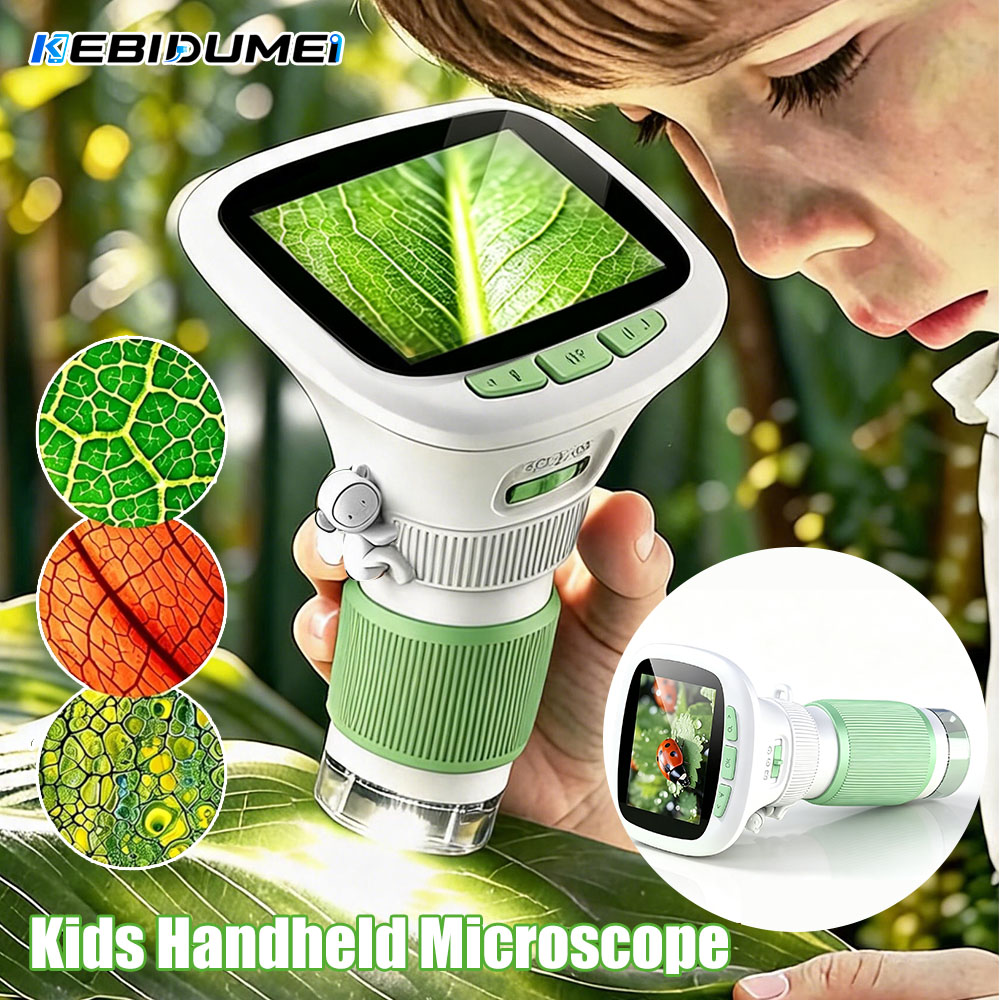 Science Max - Microscopio de Mano para Niños KEBIDUMEI