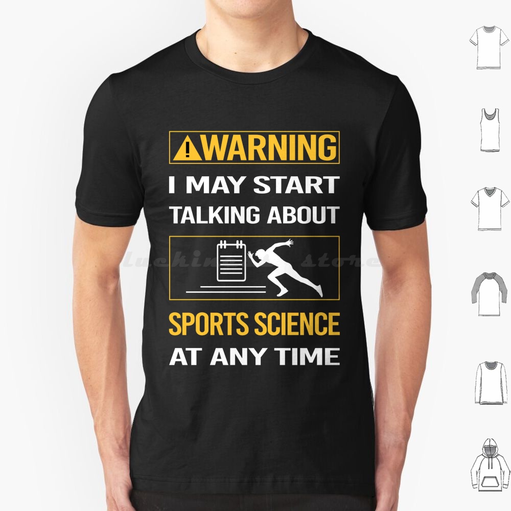 Hobby Is Science - Divertida advertencia deportes ciencia camiseta algodón
