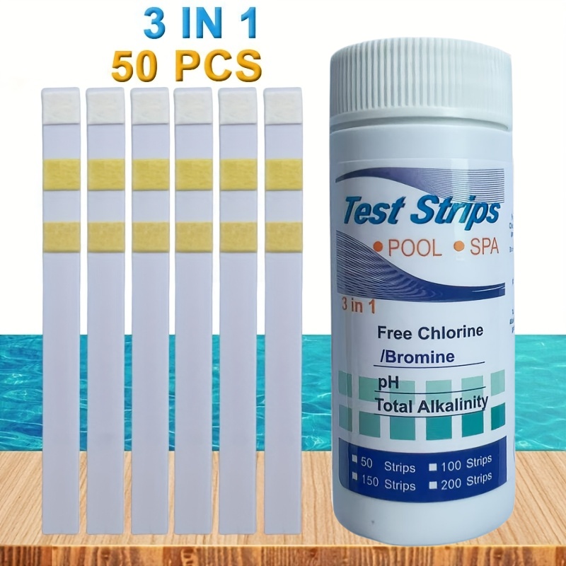 Water Testing Kit - Tiras reactivas de PH de cloro
