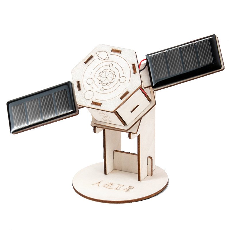 Science Nature - DIY satélite Solar montaje Artificial chico
