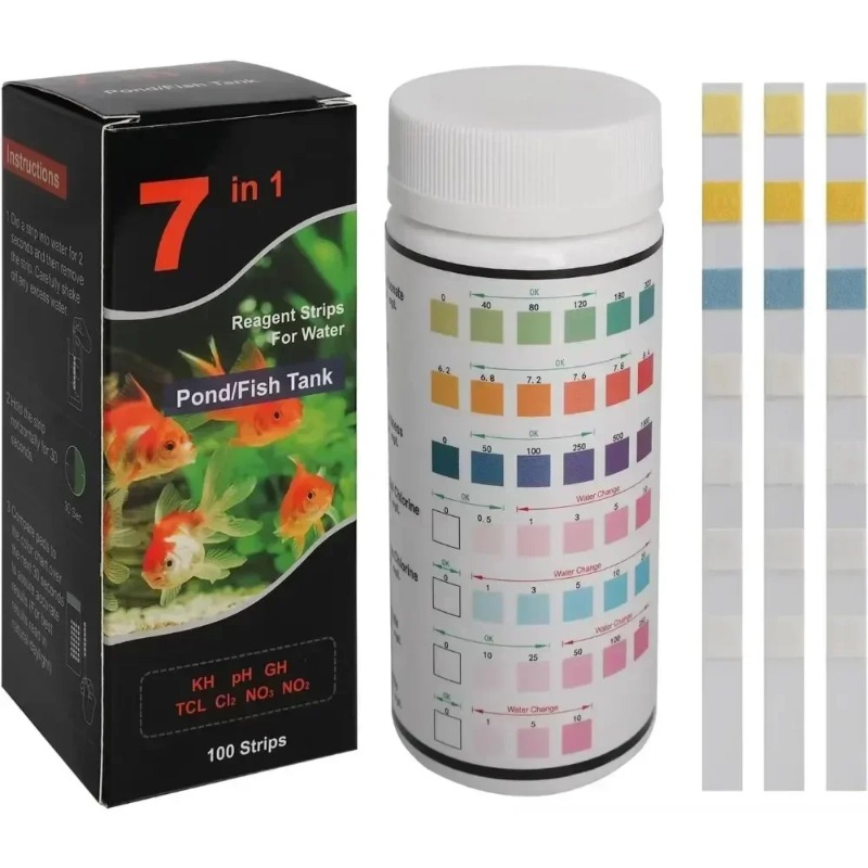 Tiras Reactivas para Acuario,  - Water Testing Kit reseña y precio
