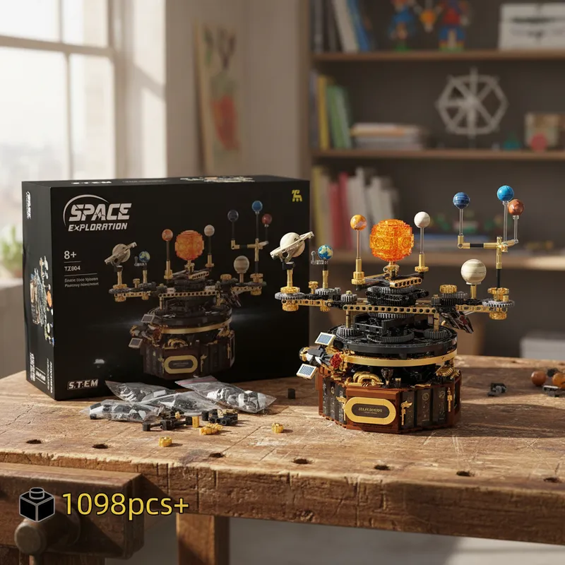 FUNXINEE 1098 piezas, bloques  - Solar System Orrery reseña y precio