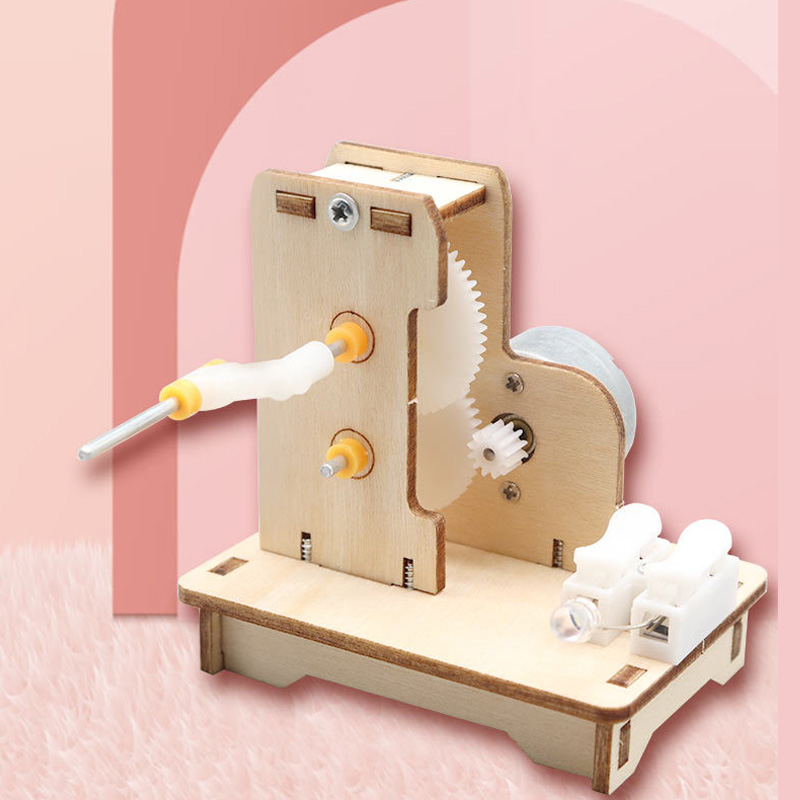 Mini generador de mano DIY, Ki - Science Project reseña y precio