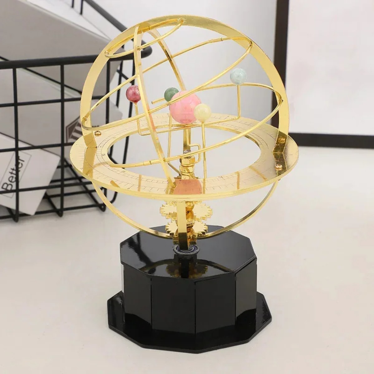 Modelo Mecánico del Sistema So - Solar System Orrery reseña y precio
