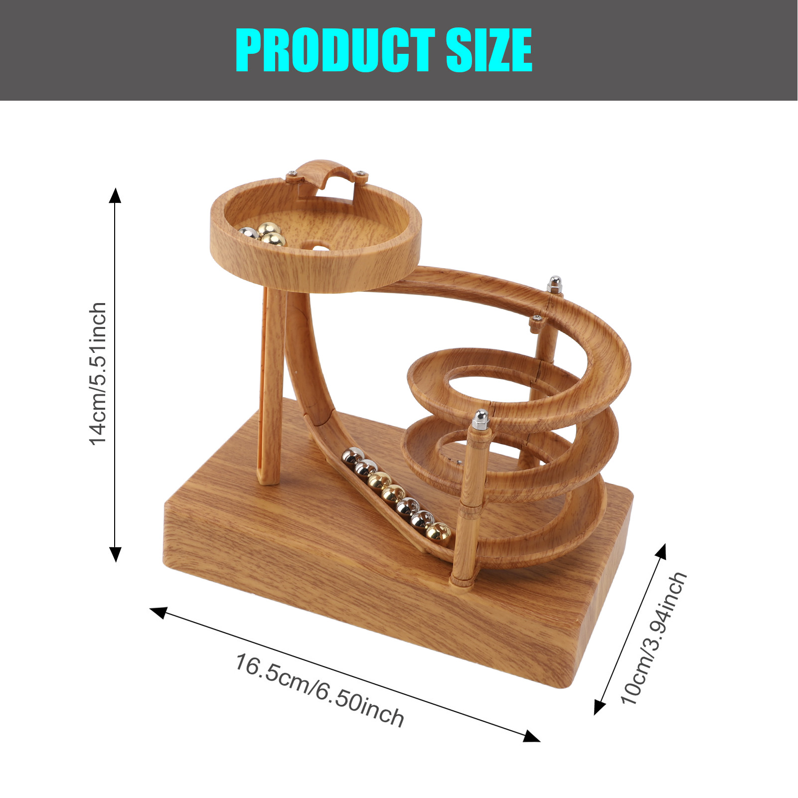 Máquina de movimiento perpetuo - Newton Cradle Large reseña y precio