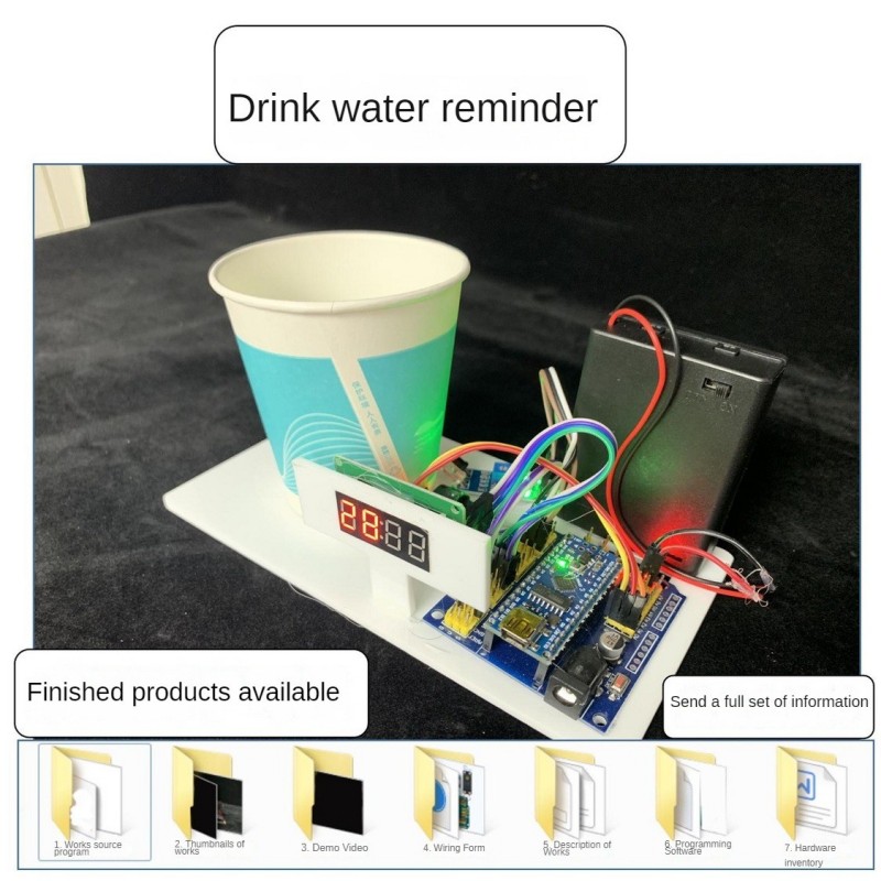 Robot recordatorio de agua y b - Science Nature reseña y precio