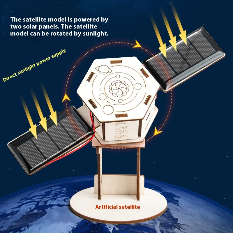 DIY satélite Solar montaje Art - Science Nature reseña y precio