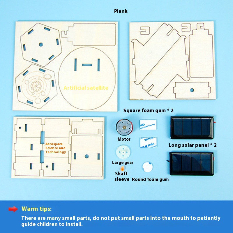 DIY satélite Solar montaje Art - Science Nature reseña y precio