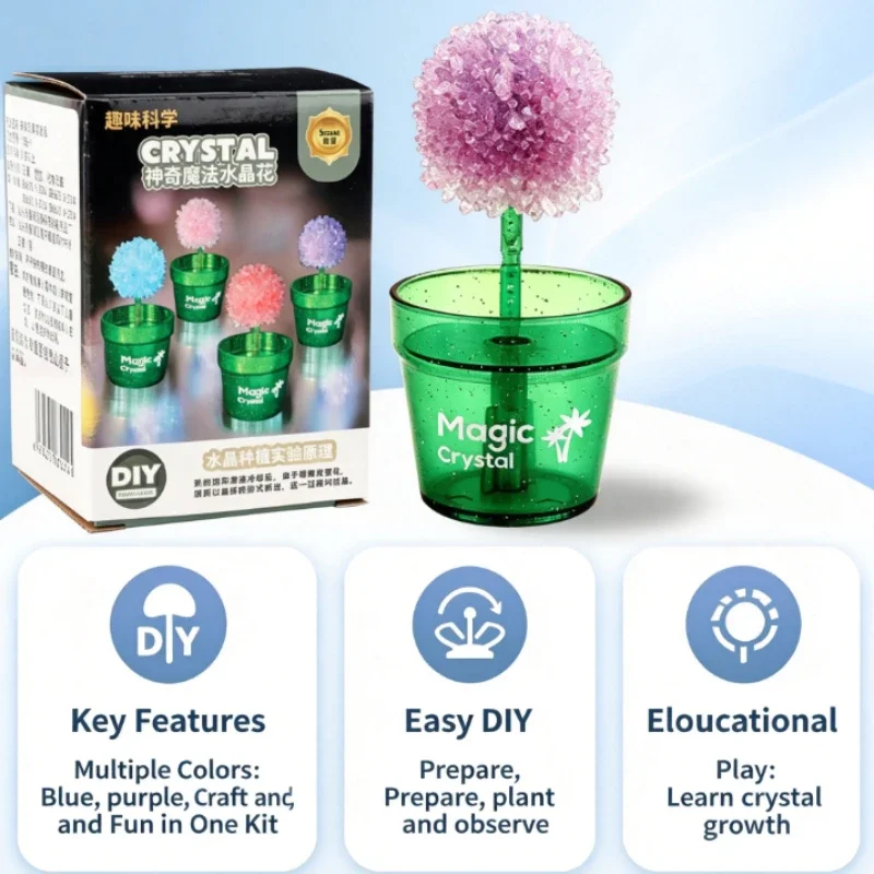Kit de experimentos científico - Crystal Growing Kit reseña y precio